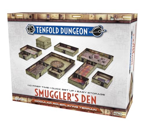 Gale Force Nine GF9TFD11 Tenfold Dungeon: Smuggler's Den von Gale Force Nine