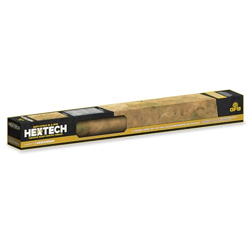 Hextech Game Mat 2, 36"x22" Double Sided (Arid/Urban) von Gale Force Nine