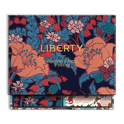 Liberty Floral Playing Card Set von Mudpuppy Press
