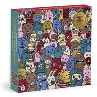 Barbtropolis Sweet Dreams 500 Piece Foil Puzzle Barbtropolis Sweet Dreams 500 Piece Foil Puzzle von Galison