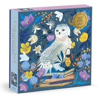 Celestial Owl 500 Piece Foil Puzzle Celestial Owl 500 Piece Foil Puzzle von Galison