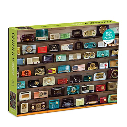 Chihuly Vintage Radios 1000 Piece Puzzle von Galison