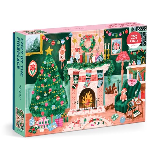 Cozy by The Fireplace 1000 Piece Puzzle von Galison