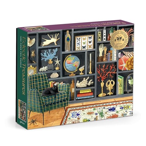 Eclectic Treasures 1000 Piece Foil Puzzle Eclectic Treasures 1000 Piece Foil Puzzle von Galison