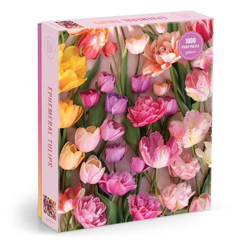 Ephemeral Tulips 1000 Piece Puzzle Ephemeral Tulips 1000 Piece Puzzle von Galison