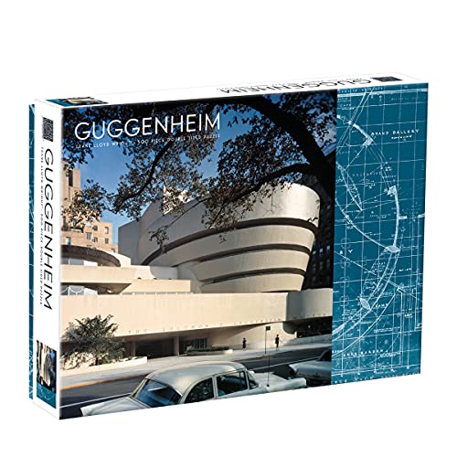 Galison Mudpuppy Abrams Frank Lloyd Wright Guggenheim 2-Sided 500 Piece Puzzle, 735362300 von Galison