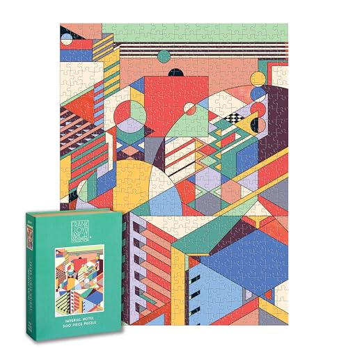 Frank Lloyd Wright Imperial Hotel Book Puzzle: 500 Pieces von Galison