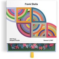 Frank Stella Harran II 750 Piece Shaped Puzzle in a Drawer Box Frank Stella Harran II 750 Piece Shaped Puzzle in a Drawer Box von Galison