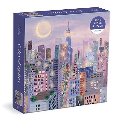 Galison 9780735371675 City Lights Jigsaw Puzzle, Multicoloured, 1000 Pieces Galison 9780735371675 City Lights Jigsaw Puzzle, Multicoloured, 1000 Pieces von Galison