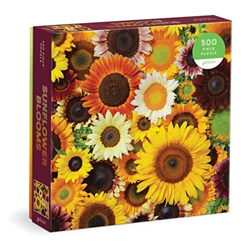 Galison 9780735374904 Sunflower Blooms Jigsaw Puzzle, Multicoloured, 500 Pieces Galison 9780735374904 Sunflower Blooms Jigsaw Puzzle, Multicoloured, 500 Pieces von Galison