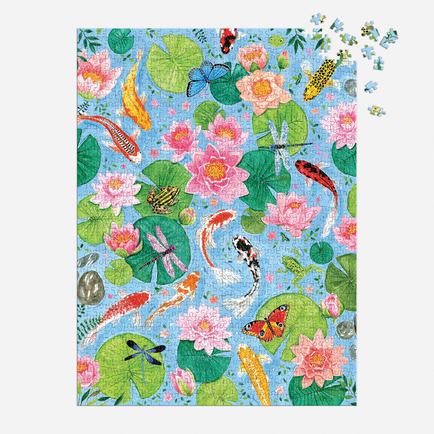Galison Am Koiteich - 1000-teiliges Puzzle in Quadratischer Box 1000 Teile Puzzle Galison-37648 Galison Am Koiteich - 1000-teiliges Puzzle in Quadratischer Box 1000 Teile Puzzle Galison-37648 von Galison