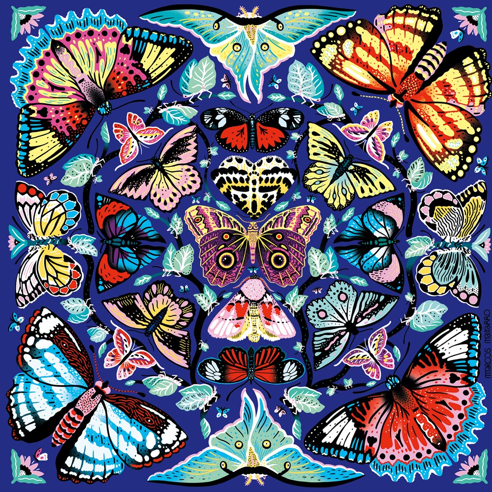 Galison Kaleido-Schmetterlinge ? Familienpuzzle mit 500 Teilen 500 Teile Puzzle Galison-36234 Galison Kaleido-Schmetterlinge ? Familienpuzzle mit 500 Teilen 500 Teile Puzzle Galison-36234 von Galison