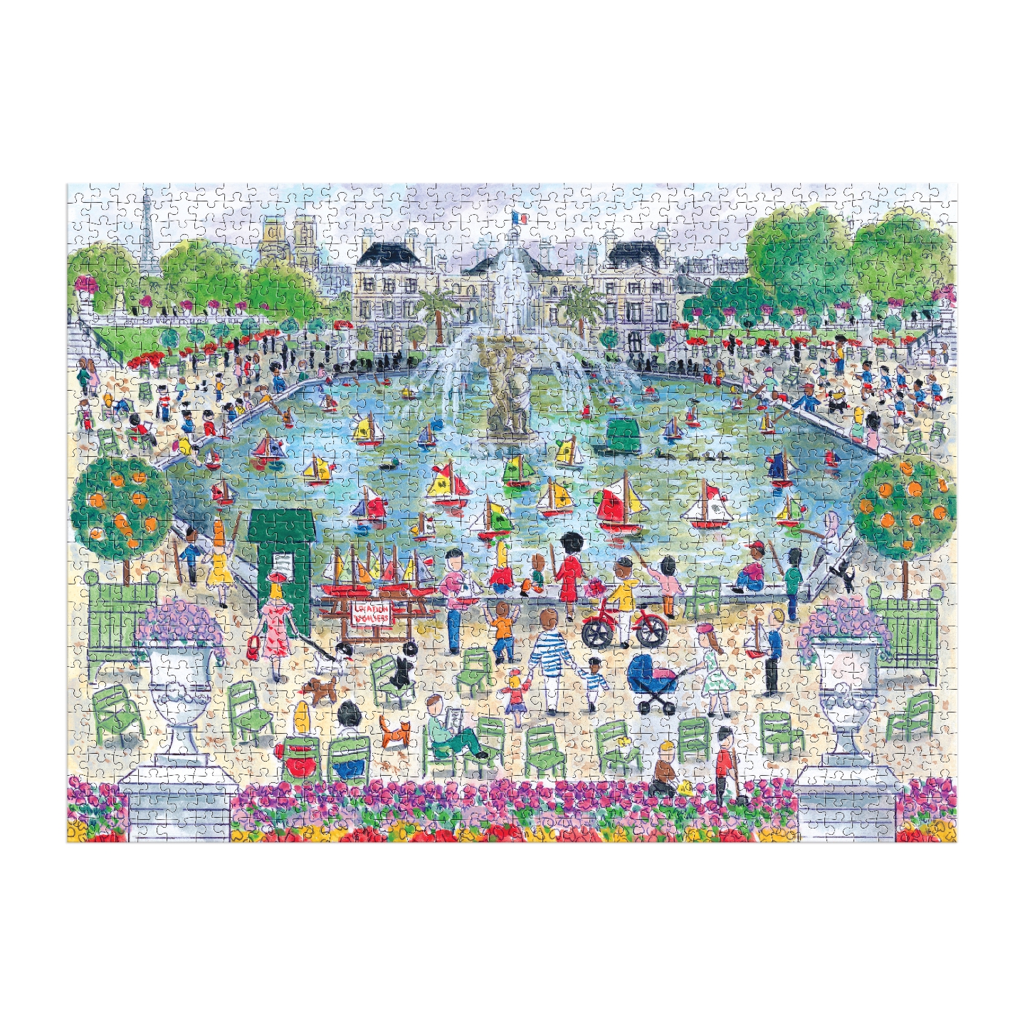 Galison Michael Storrings - Frühling in Paris - 1000 Teile Puzzle 1000 Teile Puzzle Galison-38154 Galison Michael Storrings - Frühling in Paris - 1000 Teile Puzzle 1000 Teile Puzzle Galison-38154 von Galison