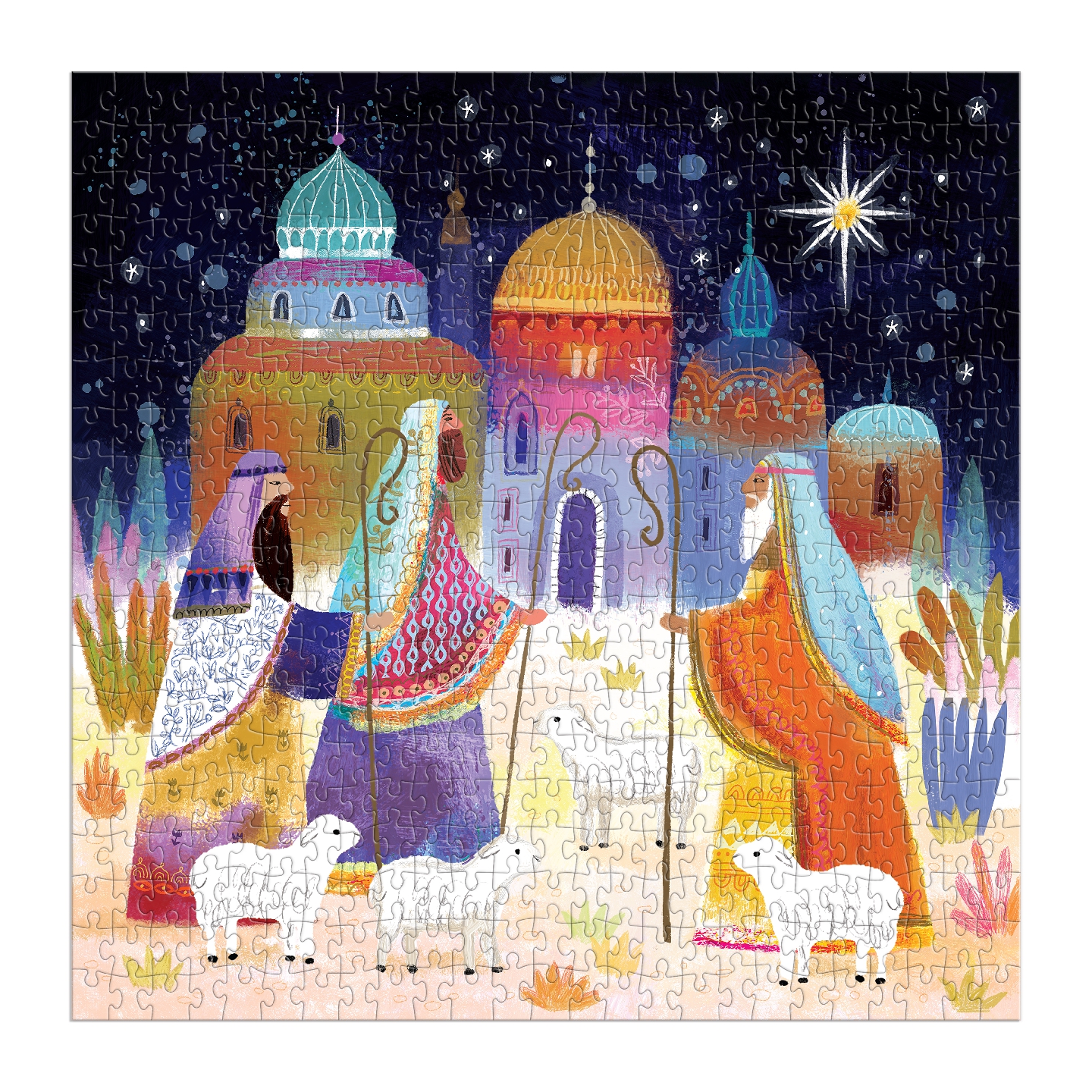 Galison Reise der Heiligen Drei Könige - 500 Teile Puzzle 500 Teile Puzzle Galison-38252 Galison Reise der Heiligen Drei Könige - 500 Teile Puzzle 500 Teile Puzzle Galison-38252 von Galison