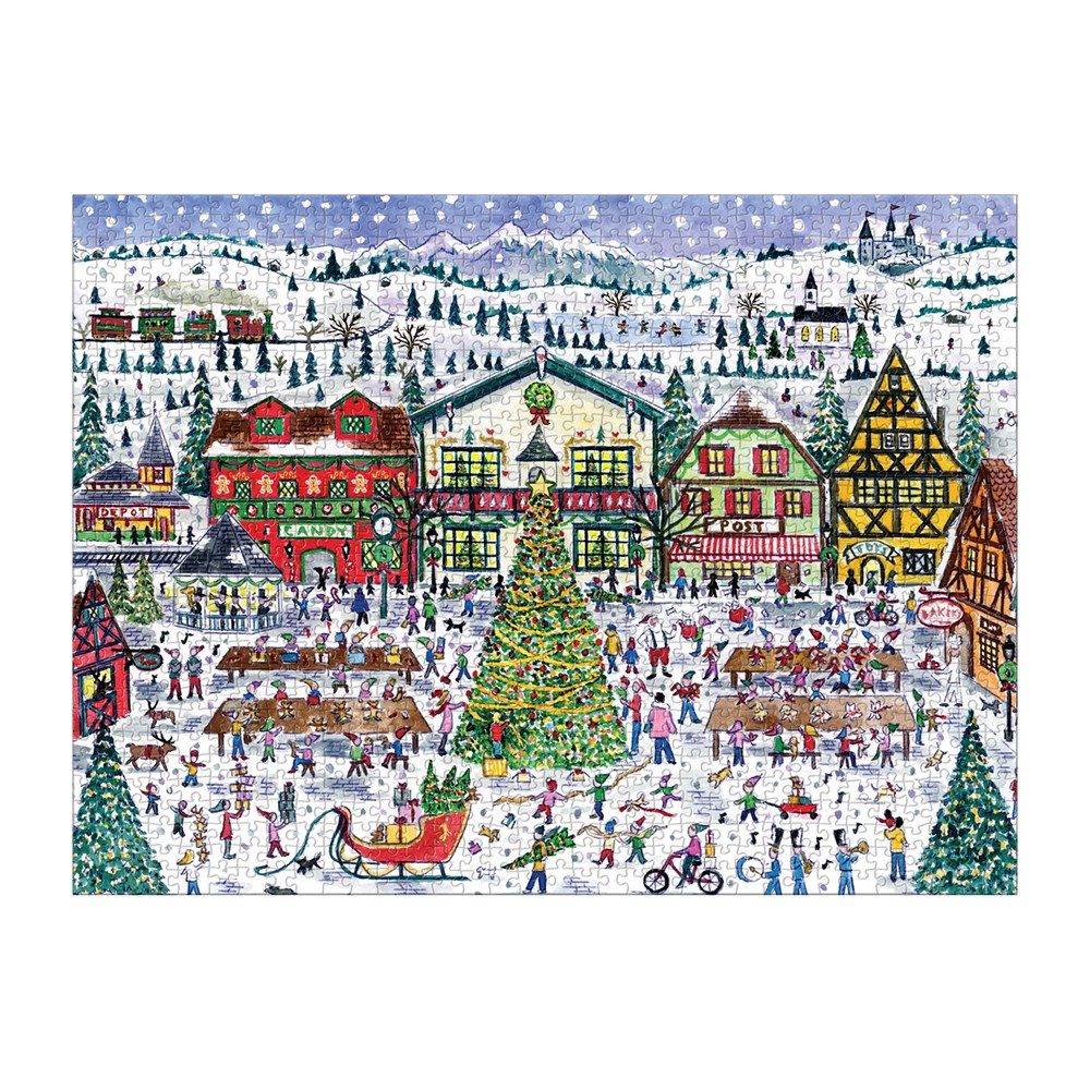 Galison Santa's Village - 1000-teiliges Puzzle 1000 Teile Puzzle Galison-36709 Galison Santa's Village - 1000-teiliges Puzzle 1000 Teile Puzzle Galison-36709 von Galison