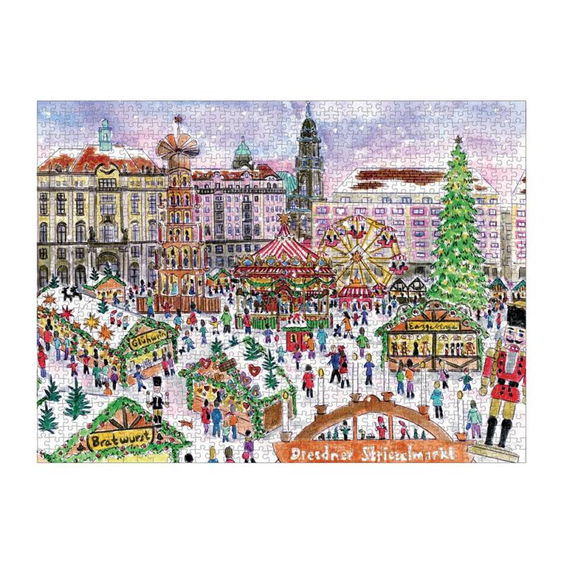 Galison Weihnachtsmarkt - 1000 Teile Puzzle 1000 Teile Puzzle Galison-36676 Galison Weihnachtsmarkt - 1000 Teile Puzzle 1000 Teile Puzzle Galison-36676 von Galison