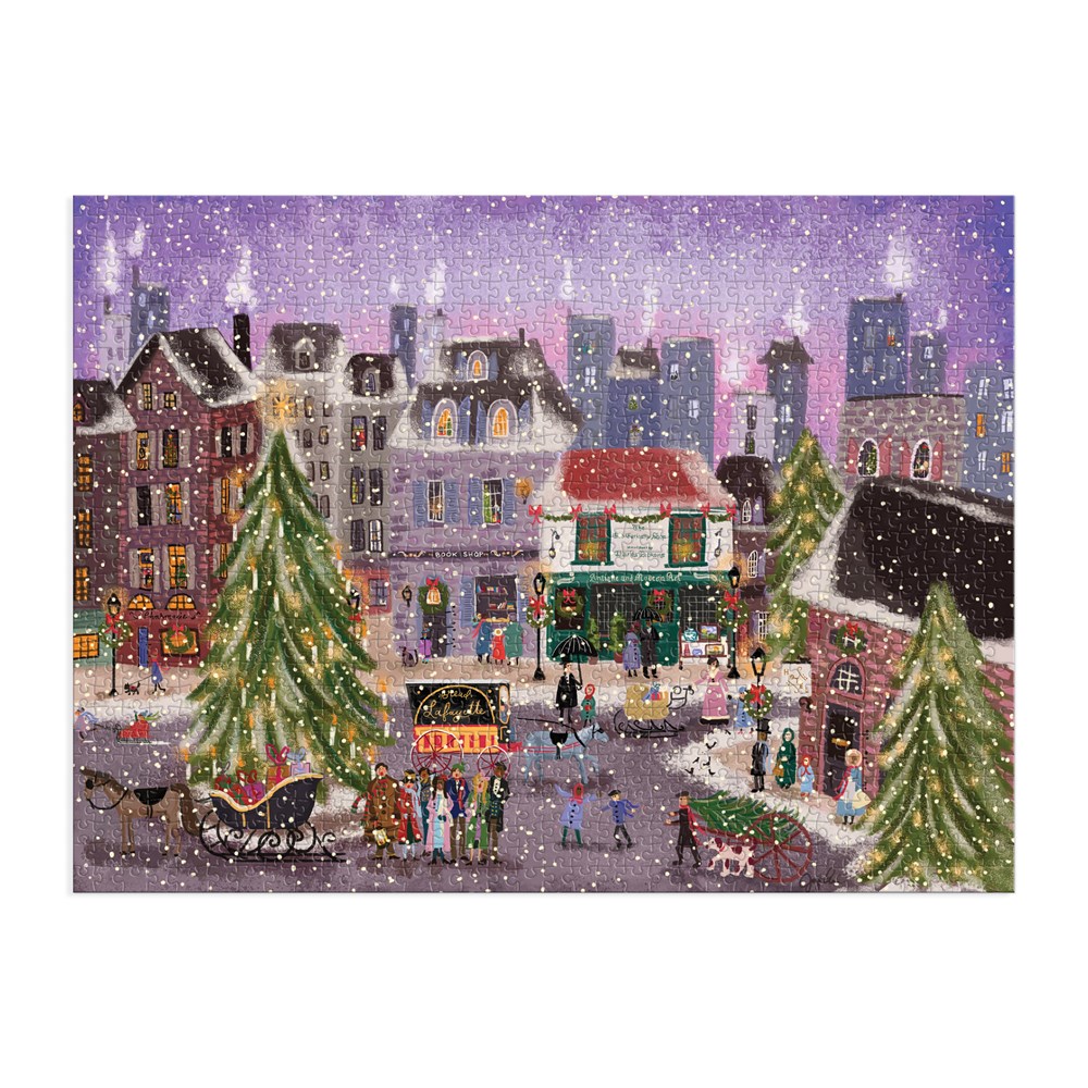 Galison Weihnachtsquadrat ? 1000-teiliges Puzzle in Quadratischer Box 1000 Teile Puzzle Galison-37118 Galison Weihnachtsquadrat ? 1000-teiliges Puzzle in Quadratischer Box 1000 Teile Puzzle Galison-37118 von Galison