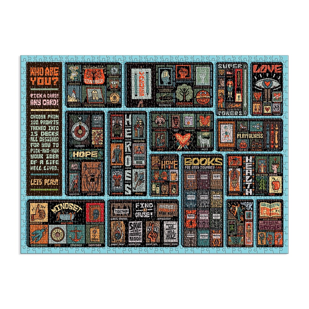 Galison Wer Bist Du? 1000-teiliges Puzzle 1000 Teile Puzzle Galison-37048 Galison Wer Bist Du? 1000-teiliges Puzzle 1000 Teile Puzzle Galison-37048 von Galison