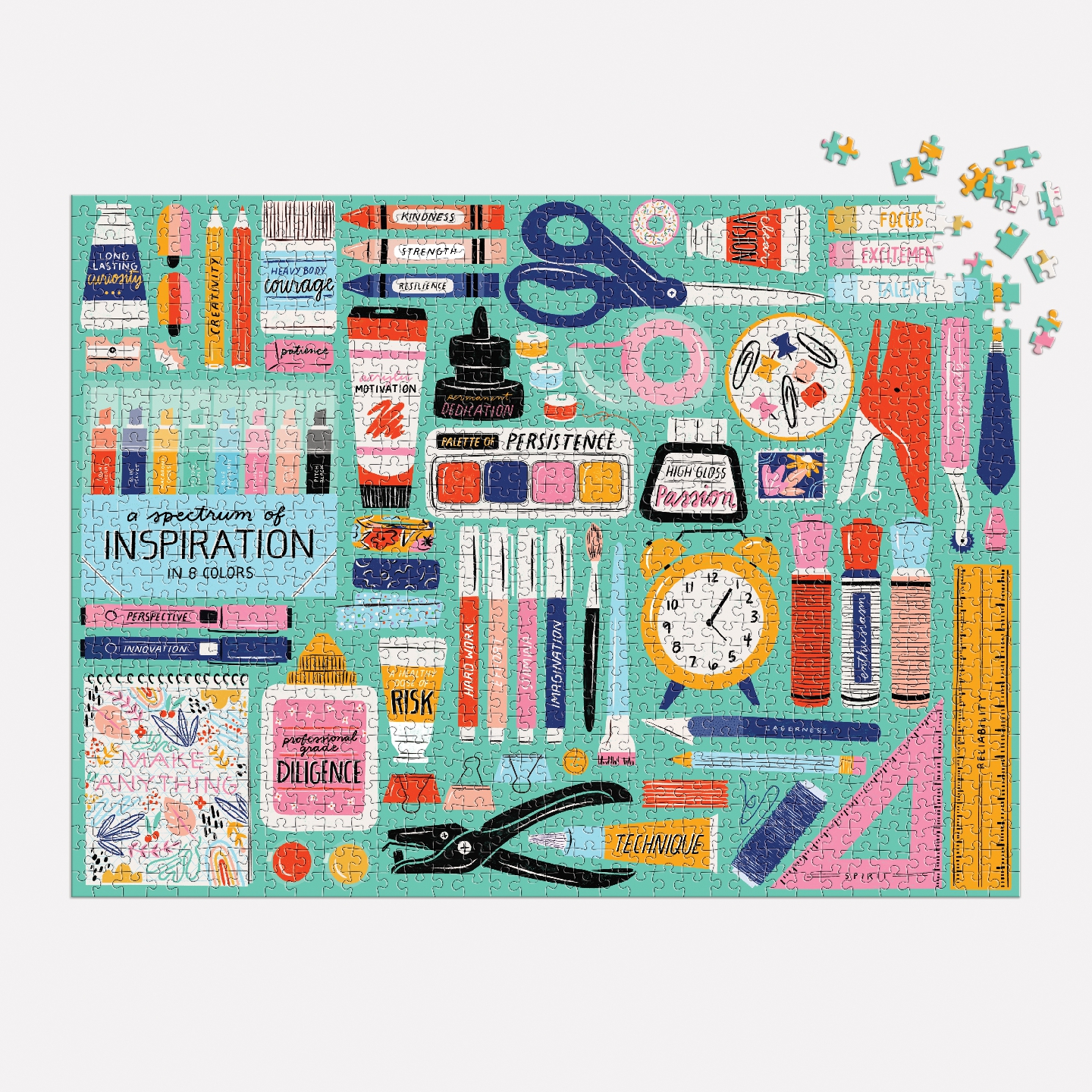 Galison Werkzeuge für Kreativen Erfolg ? ??1000-teiliges Puzzle 1000 Teile Puzzle Galison-37504 Galison Werkzeuge für Kreativen Erfolg ? ??1000-teiliges Puzzle 1000 Teile Puzzle Galison-37504 von Galison