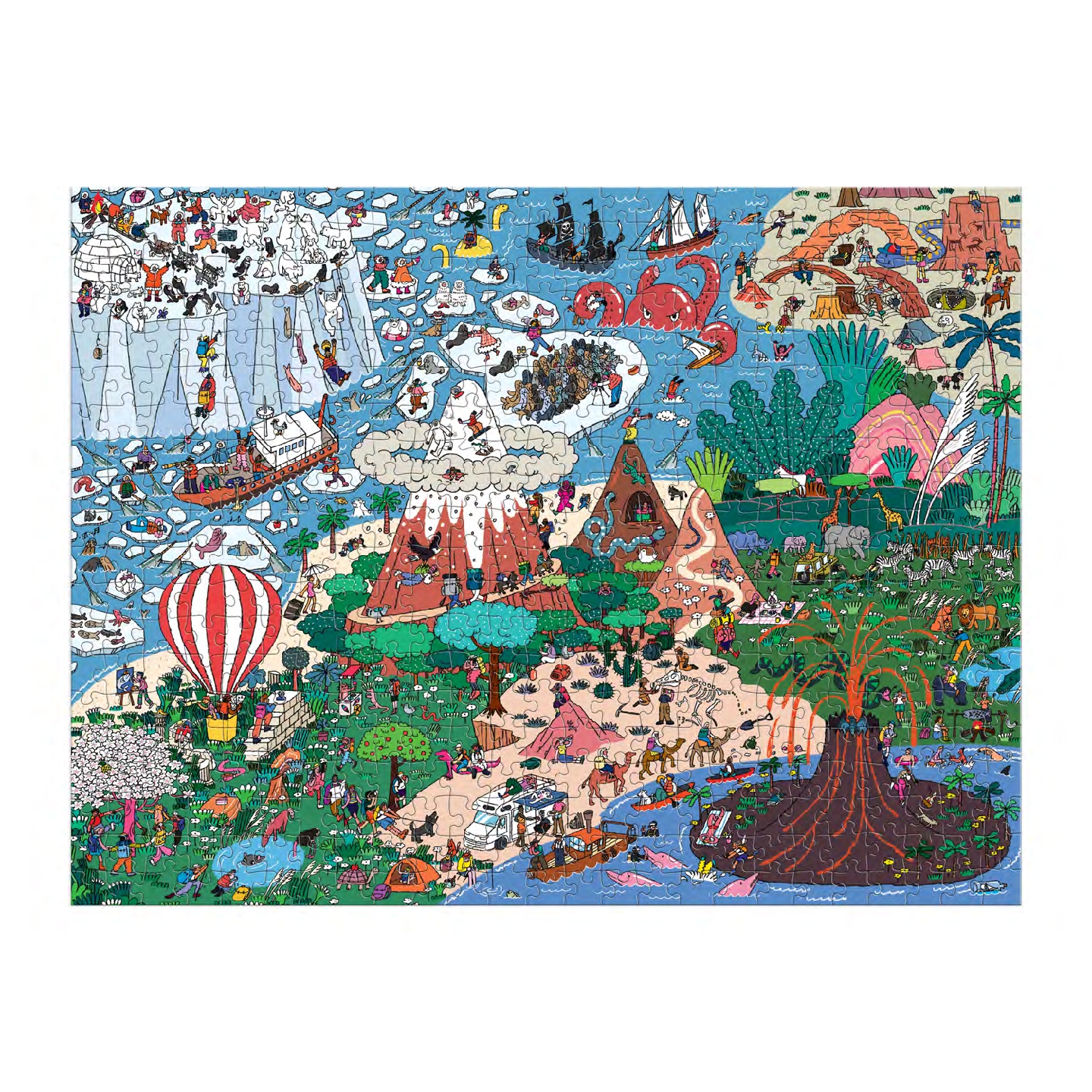 Galison Wo ist ________? Neugierige und weit entfernte Orte 500 Teile suchen und finden Puzzle 500 Teile Puzzle Galison-38227 Galison Wo ist ________? Neugierige und weit entfernte Orte 500 Teile suchen und finden Puzzle 500 Teile Puzzle Galison-38227 von Galison