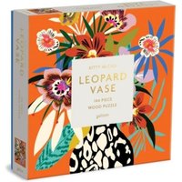 Kitty McCall Leopard Vase 144 Piece Wood Puzzle Kitty McCall Leopard Vase 144 Piece Wood Puzzle von Abrams & Chronicle