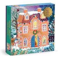 Home Sweet Holidays 500 Piece Foil Puzzle Home Sweet Holidays 500 Piece Foil Puzzle von Galison