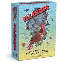 Illinois Mini Shaped Puzzle Illinois Mini Shaped Puzzle von Abrams & Chronicle