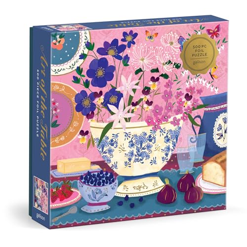 Joy Laforme Art of The Table 500 Piece Foil Puzzle von Galison