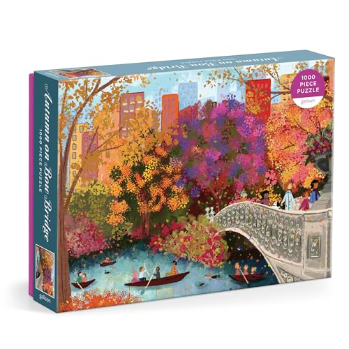 Joy Laforme Autumn on Bow Bridge 1000 Piece Puzzle Joy Laforme Autumn on Bow Bridge 1000 Piece Puzzle von Galison