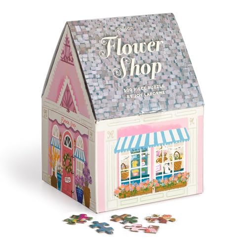 Joy Laforme Flower Shop House Puzzle: 500 Pieces von Galison