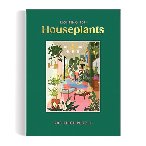 Lighting 101: Houseplants 500 Piece Book Puzzle von Galison