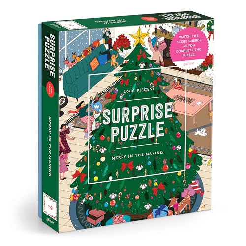 Merry In The Making. 1000 Piece Surprise Puzzle Merry In The Making. 1000 Piece Surprise Puzzle von Galison