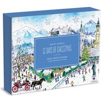 Michael Storrings 12 Days of Christmas Advent Puzzle Calendar von Galison