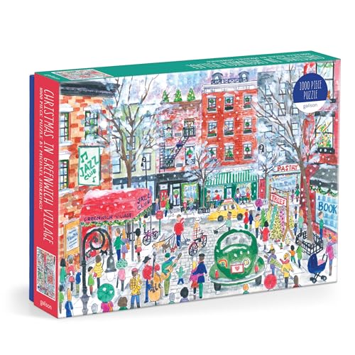 Michael Storrings Christmas in Greenwich Village: 1000 Piece Puzzle von Galison