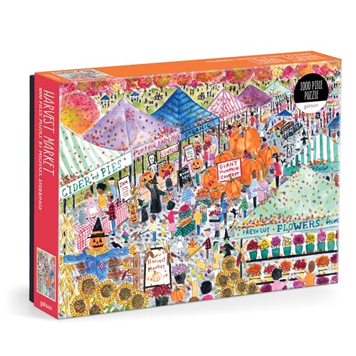Michael Storrings Harvest Market 1000 Piece Puzzle von Galison