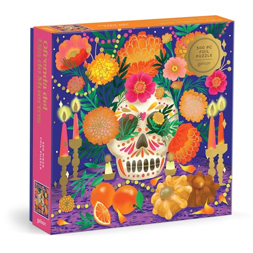 Ofrenda Del Día De Muertos 500 Piece Foil Puzzle von Galison