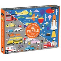 On the Move 100 Piece Double-Sided Puzzle On the Move 100 Piece Double-Sided Puzzle von Workman