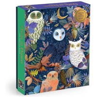 Owls at Dawn 1000 Piece Foil Puzzle Owls at Dawn 1000 Piece Foil Puzzle von Galison