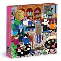 Purrfect Cafe 500 Piece Foil Puzzle Purrfect Cafe 500 Piece Foil Puzzle von Abrams & Chronicle