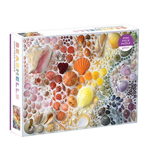 Rainbow Seashells 2000 Piece Puzzle von Galison