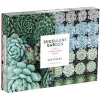 Succulent Garden 2-Sided 500 Piece Puzzle Succulent Garden 2-Sided 500 Piece Puzzle von Galison