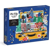 The City That Never Sleeps 750 Piece Shaped Puzzle The City That Never Sleeps 750 Piece Shaped Puzzle von Abrams & Chronicle