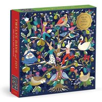 Twelve Days of Joy 500 Piece Foil Puzzle Twelve Days of Joy 500 Piece Foil Puzzle von Galison