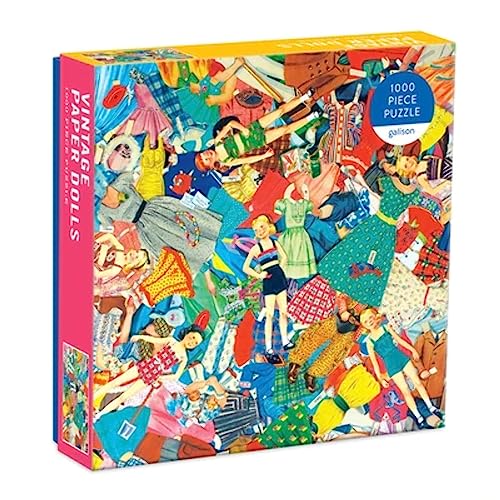 Vintage Paper Dolls 1000 Piece Puzzle in Square Box Vintage Paper Dolls 1000 Piece Puzzle in Square Box von Galison
