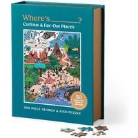 Where's ________? Curious and Far Out Places 500 Piece Search and Find Puzzle Where's ________? Curious and Far Out Places 500 Piece Search and Find Puzzle von Galison