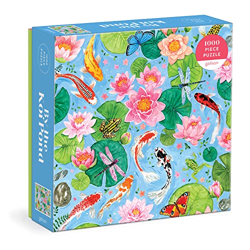 by The Koi Pond Puzzle in Square Box: 1000 Pieces von Galison
