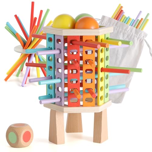 Gallypek Montessori Spielzeug ab 3 Jahre, Pädagogisches Holzspielzeug, Motorikspielzeug für Säuglinge und Kleinkinder, Geburtstagsgeschenke Neujahrsgeschenke Lernspielzeug für Kinder Gallypek Montessori Spielzeug ab 3 Jahre, Pädagogisches Holzspielzeug, Motorikspielzeug für Säuglinge und Kleinkinder, Geburtstagsgeschenke Neujahrsgeschenke Lernspielzeug für Kinder von Gallypek