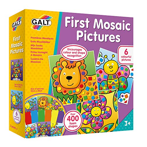 Galt Toys, First Mosaic Pictures, Childrens Creative Activity Sets, Ages 3 Years Plus von Galt