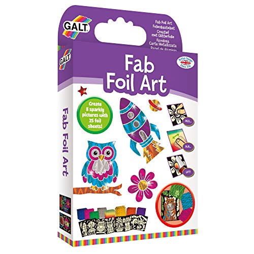 Galt Toys, Fab Foil Art, Craft Kit for Kids, Ages 6 Years Plus von Galt
