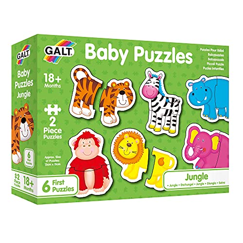 Galt Toys, Baby Puzzles - Jungle, Jigsaw Puzzles for Kids, Ages 18 Months Plus von Galt
